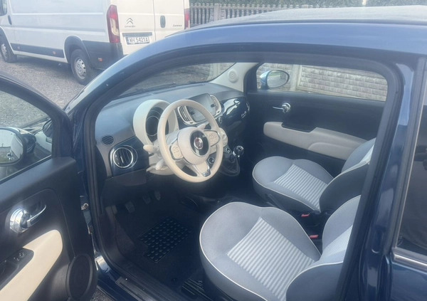 Fiat 500 cena 40900 przebieg: 21000, rok produkcji 2018 z Piwniczna-Zdrój małe 172